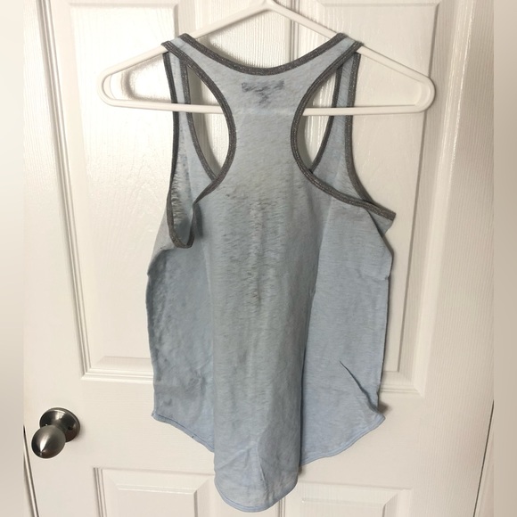 2/$15🌟 American Eagle Blue & Silver Racerback Tank Top - Picture 2 of 5